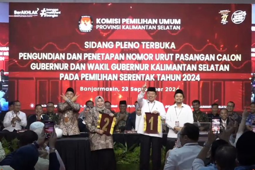 Terinspirasi Prabowo, Acil Odah-Rozani Syukuri Nomor Urut 2 di Pilkada Kalsel 2024