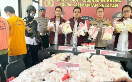 Sepintas Mirip Kurir Jastip, Pria Asal Banjarmasin Ternyata Bawa Puluhan Ribu Ekstasi