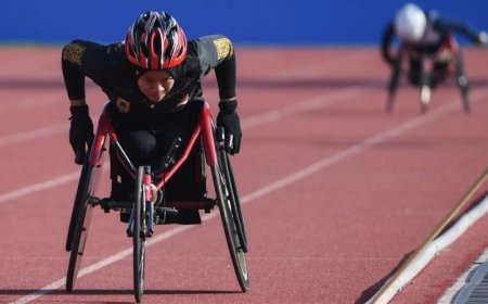 Balap Kursi Roda Kalsel Nyaris Raih Sepasang Emas di Peparnas 2024