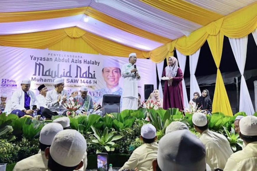 Mencalon Wali Kota di Banjarbaru, Lisa Halaby Dapat Wejangan Ustaz Das'ad Latif