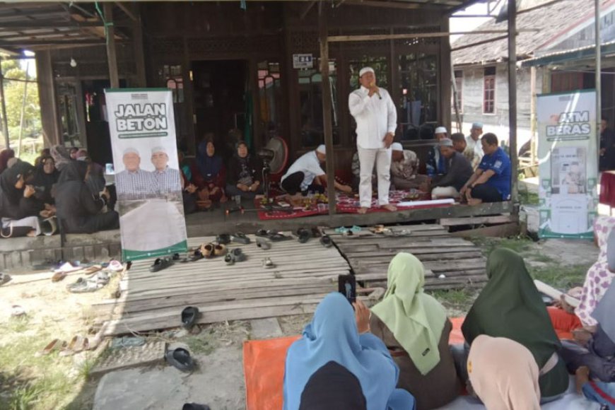 Kampanye Dialogis di Alalak, Bahrul-Herman Dorong Pengembangan UMKM