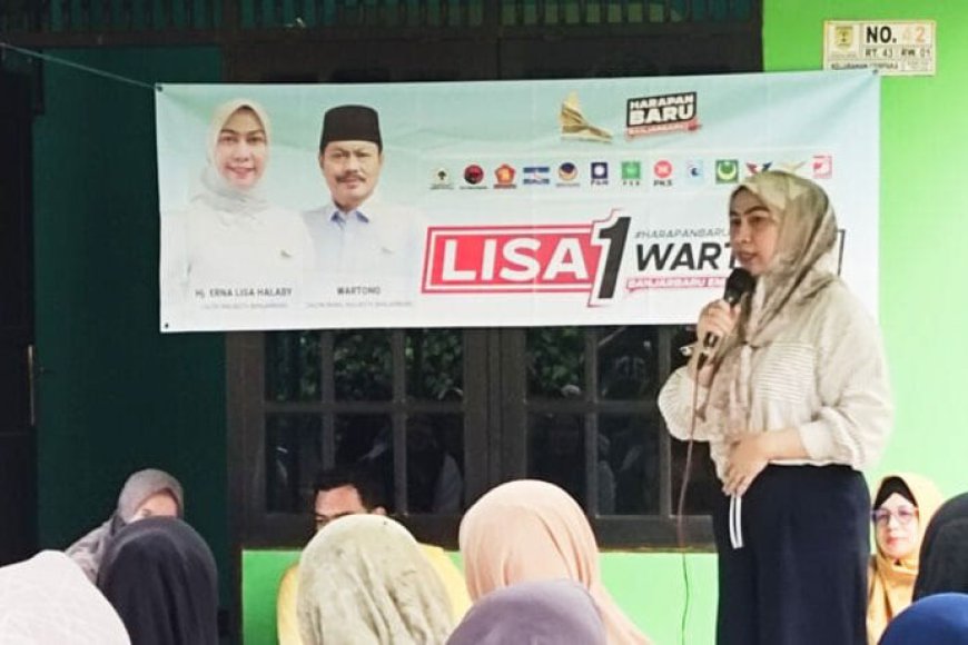 Bertemu Lisa Halaby, Warga Cempaka Mengeluhkan Keterbatasan Respons Pemko Banjarbaru