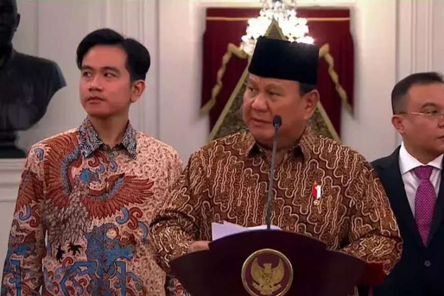 Diberi Nama Kabinet Merah Putih, Berikut Daftar Lengkap Menteri Pilihan Prabowo-Gibran