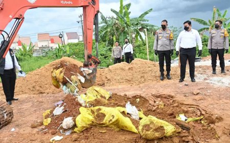 Polda Kalsel Gerebek Pembuangan Limbah Medis Ilegal di Banjar
