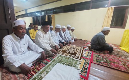 Sebelum Pencoblosan Pilkada Batola 2024, Rahmadian Noor Salat Hajat Bersama Relawan