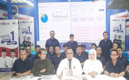 Muhidin-Hasnuryadi Unggul 83,62 Persen Versi Quick Count Internal