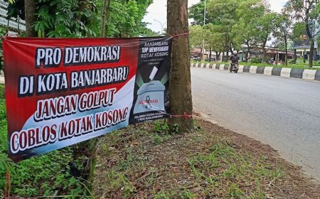 Pilkada Banjarbaru 2024 Dinilai Inkonstitusional, Seharusnya Lawan Kotak Kosong