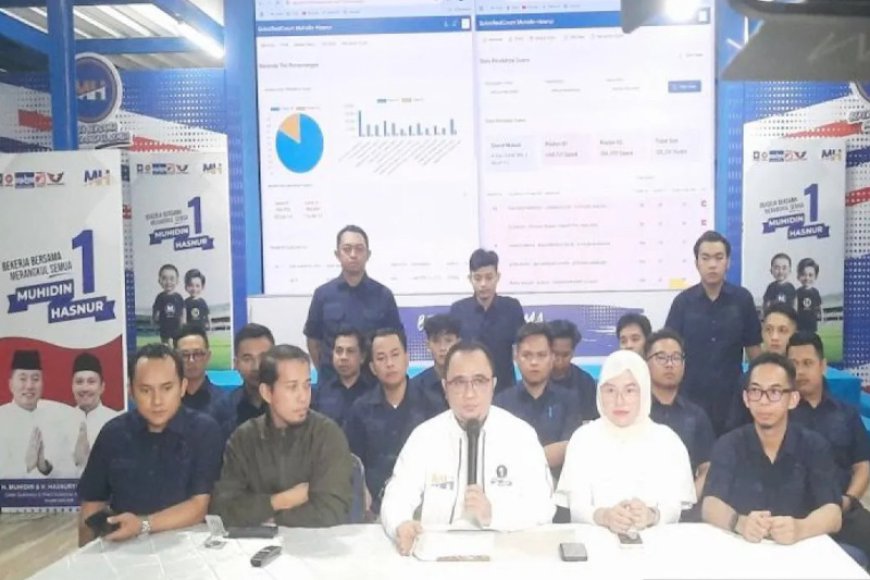 Muhidin-Hasnuryadi Unggul 83,62 Persen Versi Quick Count Internal