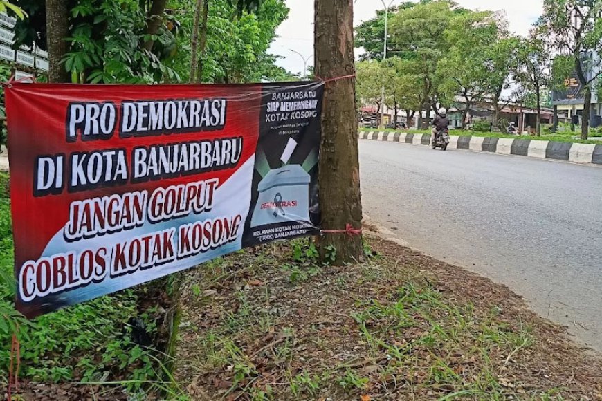 Pilkada Banjarbaru 2024 Dinilai Inkonstitusional, Seharusnya Lawan Kotak Kosong