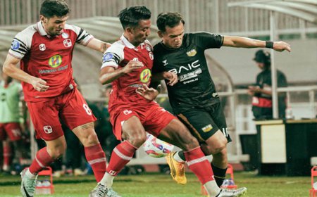 Tertinggal Lebih Dulu, Barito Putera Paksa Dewa United Bermain Imbang