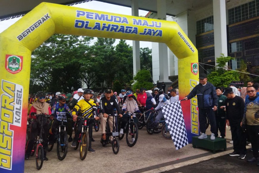 Patut Ditunggu, Pemprov Kalsel Siap Gelar Gowes dan Jalan Setiap Bulan