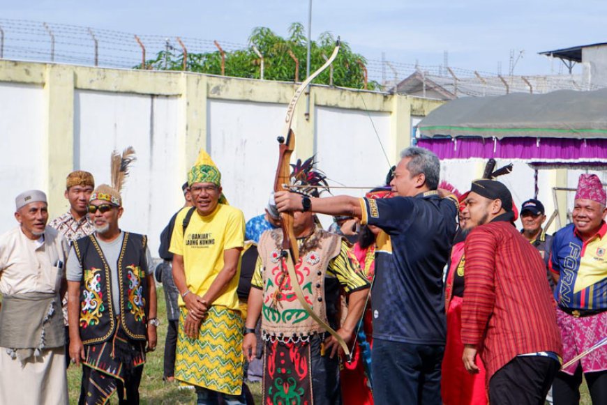 Jelang Fornas 2025, Dispora Kalsel Gelar Festival Panahan Tradisional
