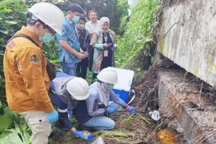 Polda Kalsel Turun Tangan Periksa Limbah Cair Duta Mall Banjarmasin