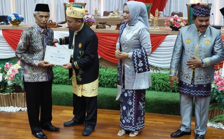 DPRD Batola Gelar Rapat Paripurna Hari Jadi ke-65, Sejumlah Pencapaian Positif Diungkap