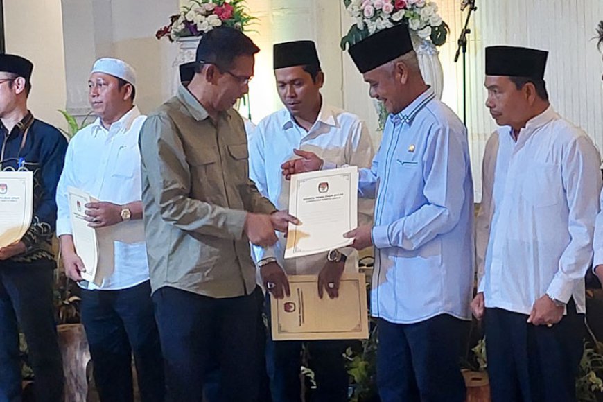 Harapan DPRD Batola Usai Penetapan Pasangan Calon Bupati-Wakil Bupati Terpilih