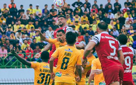 Kembali ke Stadion Demang Lehman, Barito Putera Tekuk Semen Padang