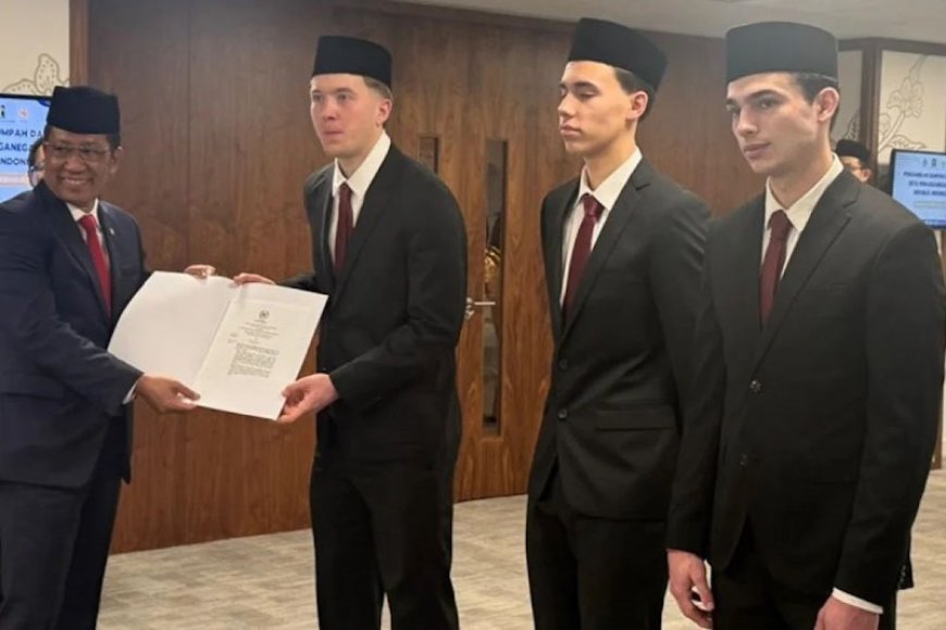 Ole Romeny, Dion Markx, dan Tim Geypens Sah Menjadi WNI, Tunggu Panggilan Timnas Indonesia