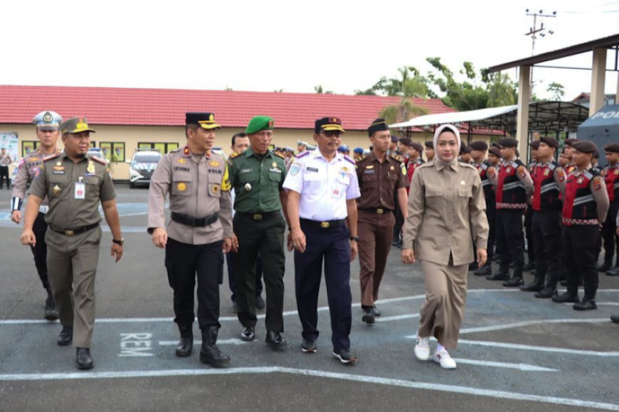 Tekan Angka Kecelakaan Lalu Lintas, Polres Batola Gelar Operasi Keselamatan Intan 2025