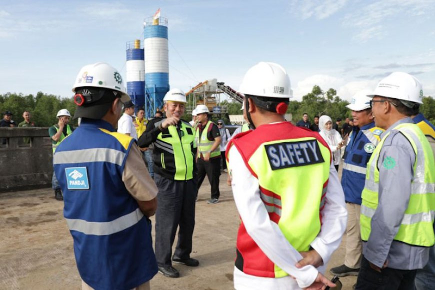 Pembangunan Jembatan Pulau Laut Kotabaru Diklaim Tak Terkendala Efesiensi Anggaran