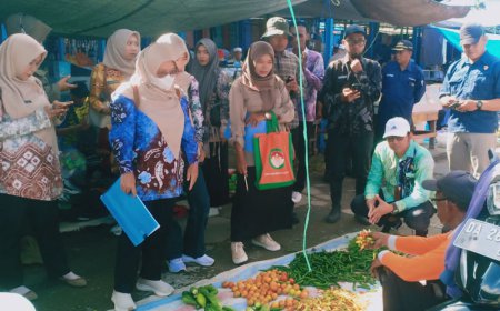 Langsung Dicek Satgas Pangan, Harga Bahan Pokok di Rantau Badauh Batola Stabil