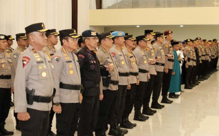 Pertengahan Bulan Puasa, Polri Rotasi Sejumlah PJU dan Kapolres di Polda Kalsel