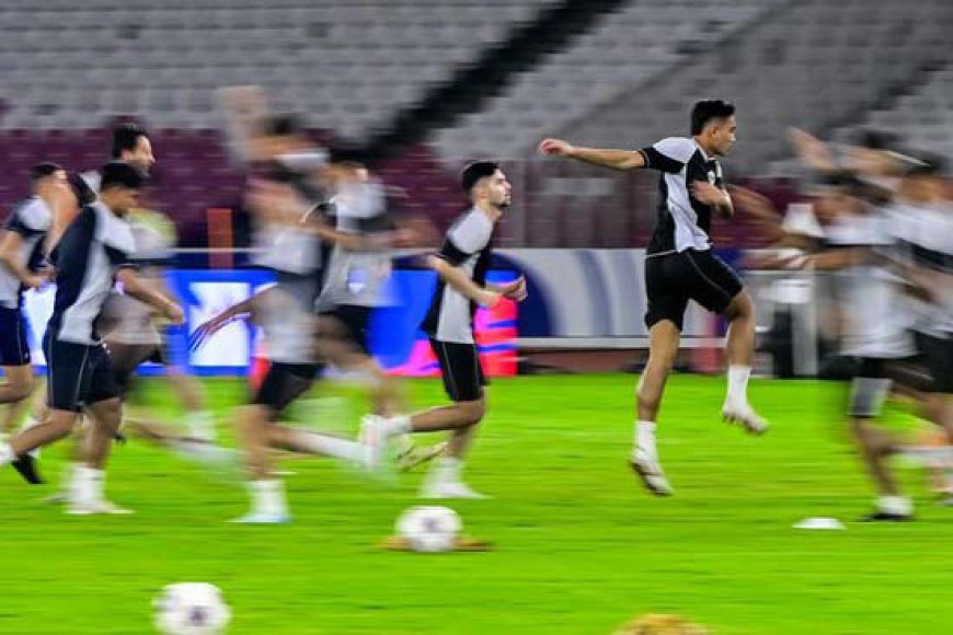 Timnas Indonesia Latihan Perdana Jelang Hadapi Australia