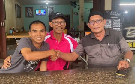 Usai Keriuhan di TikTok, Sopir Truk Dapuk Kapolsek Anjir Pasar Menjadi Ayah Angkat