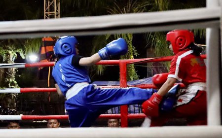 Tanah Laut Ukir Sejarah di Kejurprov Kick Boxing Kalsel Edisi Perdana