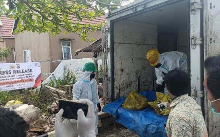 Polda Kalsel Bongkar Kasus Pembuangan Limbah Medis di Belayung Baru Banjar