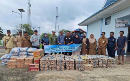 PT TBM Bantu Warga Terdampak Air Pasang Sungai Barito di Batola dan HSS
