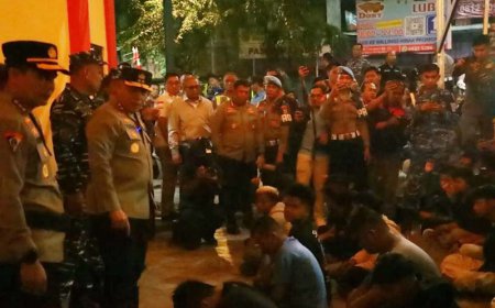Dipimpin Kapolda Kalsel, Patroli Skala Besar di Banjarmasin Ciduk 61 Orang