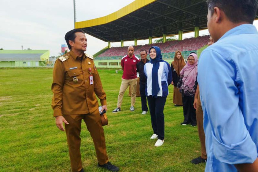Tinjau Tiga Fasilitas Olahraga di Banjarmasin, Wagub Kalsel Menekankan Pemanfaatan Publik
