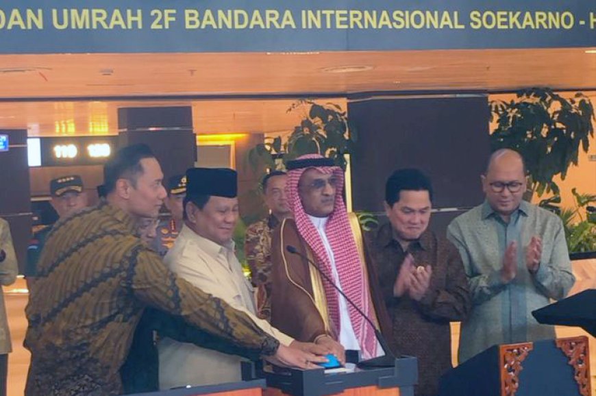 Permudah Keberangkatan ke Tanah Suci, Terminal Khusus Haji dan Umrah di Bandara Soetta Diresmikan