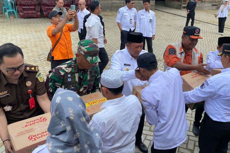 Akhirnya Bantuan Warga Terdampak Banjir di Batola Mulai Disalurkan