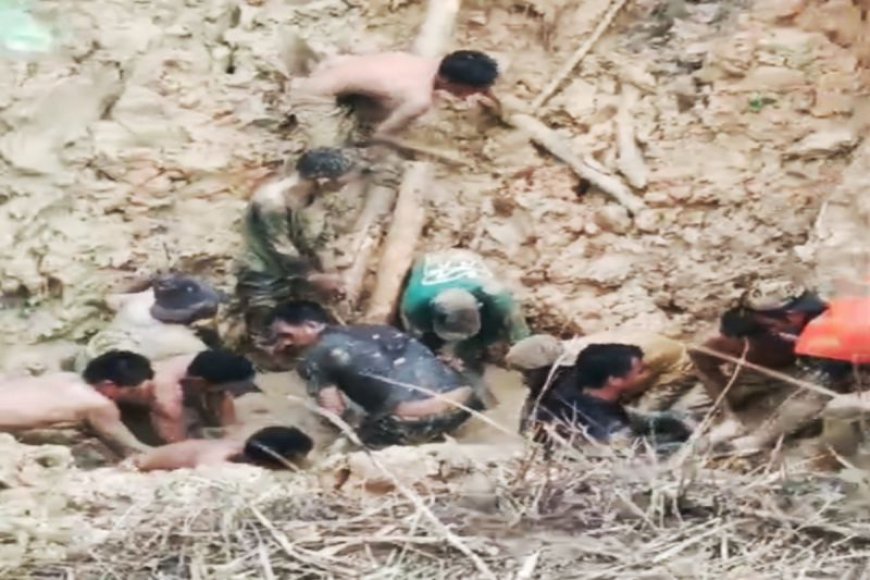 Seorang Pendulang Intan Tewas Tertimbun Tanah Longsor di Cempaka Banjarbaru