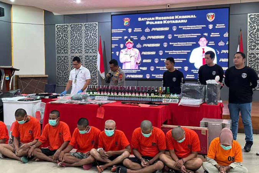 Polres Kotabaru Ungkap Kasus Pembunuhan Bayi Hasil Hubungan Gelap