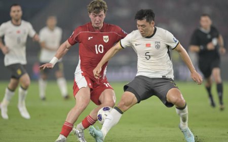 Indonesia Jaga Kans Lolos ke Putaran Keempat Kualifikasi Piala Dunia 2026 Usai Tekuk China