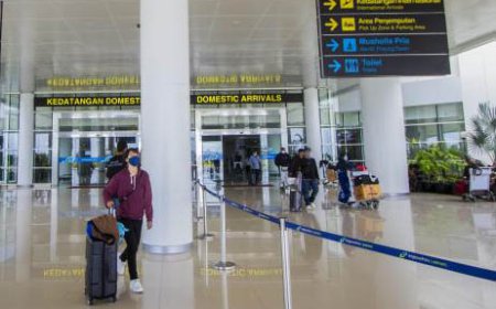 Hore! Syamsudin Noor Kembali Berstatus Bandara Internasional