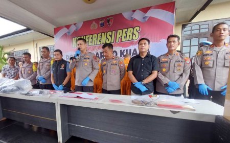 Operasi Sikat Intan 2025 di Batola: 11 Kasus Terungkap, 15 Orang Dibekuk