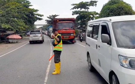 Jembatan Barito Sedang Dalam Perawatan, Pengendara Dituntut Lebih Sabar