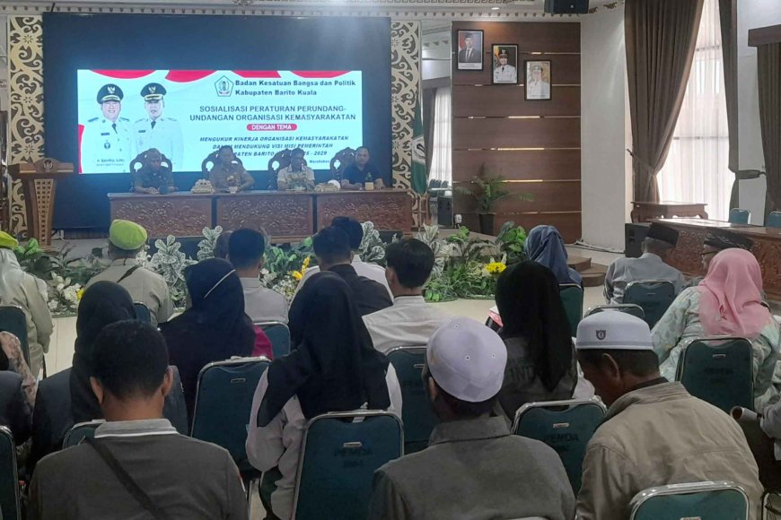 Kesbangpol Batola Mengumpulkan Puluhan Organisasi Kemasyarakatan, Ada Apa Gerangan?