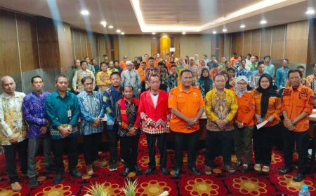 Tingkatkan Mitigasi Bencana, BPBD Batola Latih Relawan Kecamatan