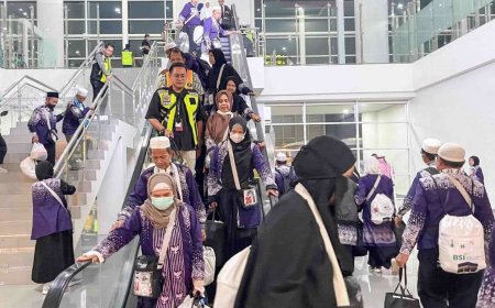 Kloter 13 Tiba, Operasional Haji Debarkasi Banjarmasin Berakhir