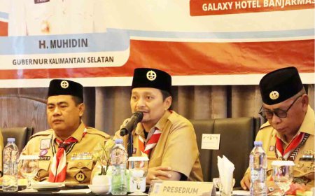Hasnuryadi Sulaiman Resmi Pimpin Pramuka Kalsel, Siap Cetak Generasi Tangguh