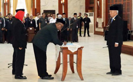 Lantik 104 Pejabat Fungsional, Berikut Pesan Gubernur Kalsel