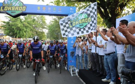 465 Pembalap Bersaing di Tour de Loksado 2025, Naufal Pertahankan Kampiun Man Elite