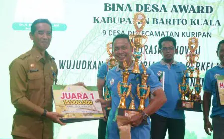 Didukung PT Adaro, Desa Jambu di Kuripan Batola Bersiap Memasarkan Air Dalam Kemasan