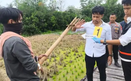 Tergiur Miliki Perhiasan, Pemuda di Banua Lawas Tabalong Habisi Tetangga Sendiri