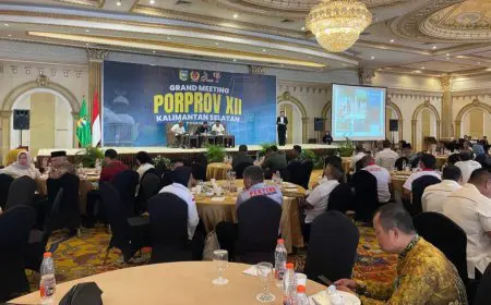 Grand Meeting Porprov Kalsel XII 2025, Mengecek Kesiapan Tuan Rumah Tanah Laut