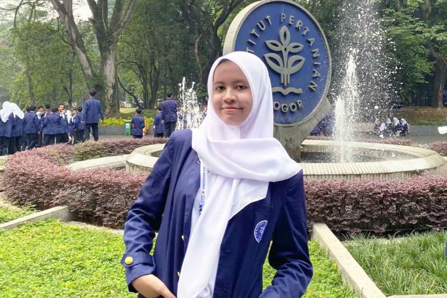 Didorong Beasiswa Adaro, Mahasiswi Asal Batola Raih IPK Sempurna di IPB